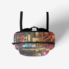 Load image into Gallery viewer, "Gold Lion Retro Colorful Print Trendy Backpack"