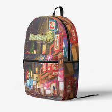 Load image into Gallery viewer, &quot;Gold Lion Retro Colorful Print Trendy Backpack&quot;
