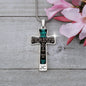 "THE LORD IS MY STRENGTHEN AND MY SHEILD NECKLACE"