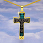 "THE LORD IS MY STRENGTHEN AND MY SHEILD NECKLACE"