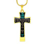 "THE LORD IS MY STRENGTHEN AND MY SHEILD NECKLACE"
