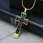 "THE LORD IS MY STRENGTHEN AND MY SHEILD NECKLACE"