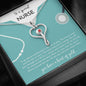 "TO A SPECIAL NURSE STEHOSCOPE NECKLACE"