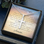 "A NURSE'S PRAYER CROSS NECKLACE"