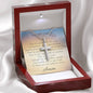 "A NURSE'S PRAYER CROSS NECKLACE"